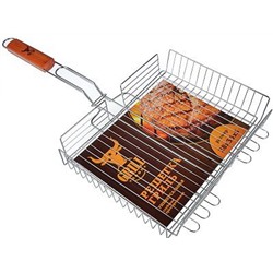 Решетка-гриль хром., 28х35х5см GRILLBOOM