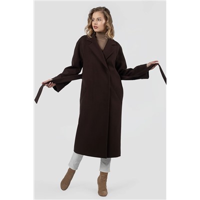 01-12224 Пальто женское демисезонное (пояс)