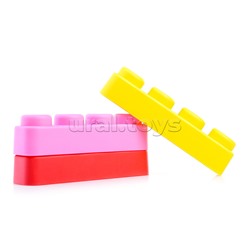 Конструктор из мягкого материала для самых маленьких. Мягкие кирпичики мини (17 дет)