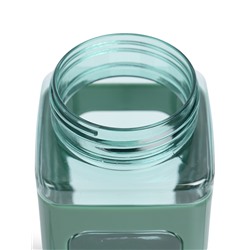 Спортивная бутылка для воды «Гава», 700 мл, 24×7 см, зеленая