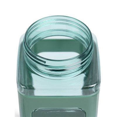 Спортивная бутылка для воды «Гава», 700 мл, 24×7 см, зеленая