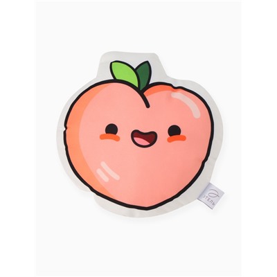 Подушка декоративная детская «Этель. Персик», 37×27 см, велюр