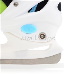 Коньки детские M зеленые