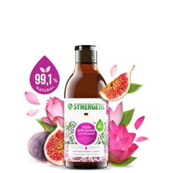 Synergetic Гель для душа Цветущий инжир и лотос 380 мл 400002