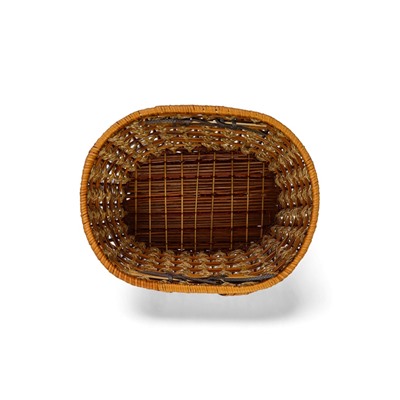 Корзина плетёная для хранения «Пикник», 26×35×37, ротанг