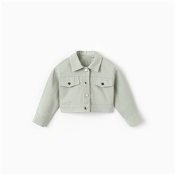 Рубашка верхняя укор. детская «Крошка Я», рост 74-80 см, мятная