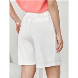 Шорты из тонкого премиального футера с эластаном