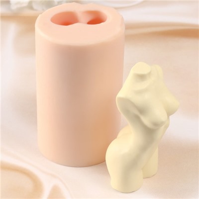 УЦЕНКА Молд силиконовый «Женское тело», 5.5×5.5×12 см