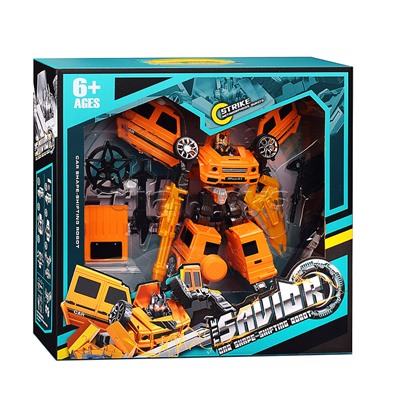 Робот трансформирующийся во внедорожник, в коробке