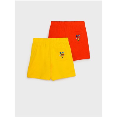 Шорты детские трикотажные для мальчиков, 2 шт в комплекте