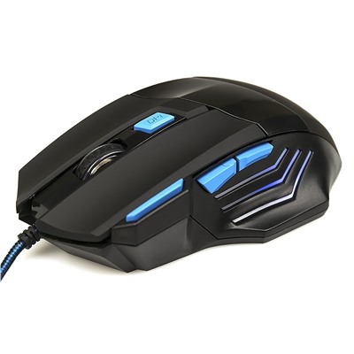 Мышь оптическая Nakatomi Gaming mouse MOG-21U (black) игровая