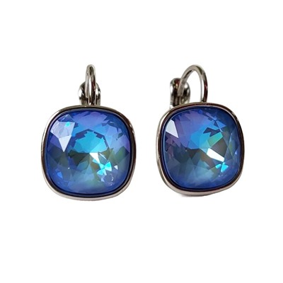 Серьги с кристаллами Swarovski
