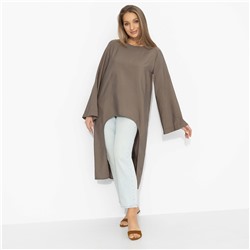 Туника вискозная, Легко и смело (хаки)