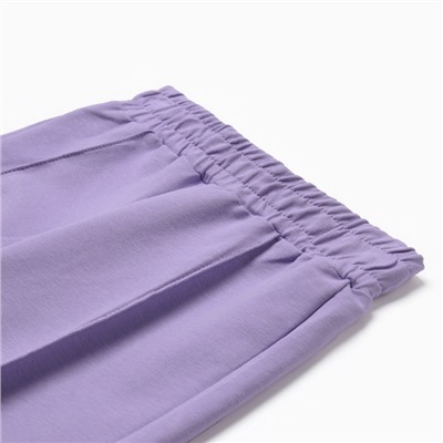 Брюки детские KAFTAN, размер 30 (98-104 см), сиреневые