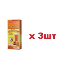 Floresan Фруктовый воск для депиляции 10шт медовый 3шт