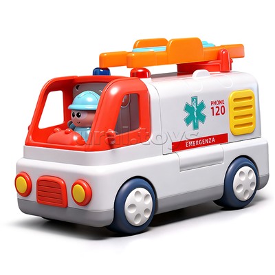 Машина "Скорая помощь" в коробке