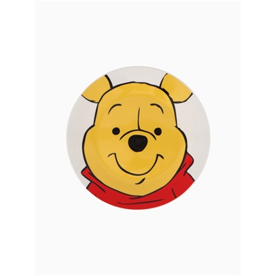 УЦЕНКА Тарелка детская керамическая, 20 см, Медвежонок