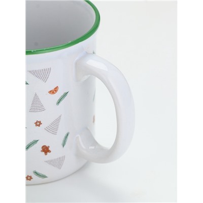 УЦЕНКА Кружка керамическая новогодняя «Тепла и уюта», 340 мл