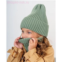 Q 202 D 202 Комплект (колпак+снуд) (52-54)