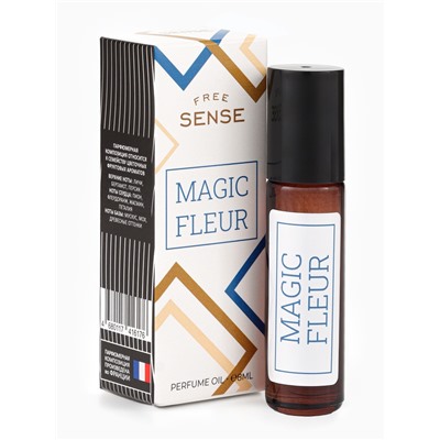 Парфюмерное масло женское Free Sense Magic Fleur, 8 мл (по мотивам Fleur Narcotique (Ex Nihilo)