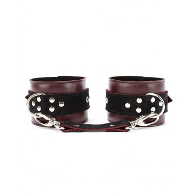 Бордовые наручники Maroon Shackles Of Hands