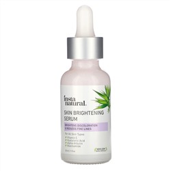 InstaNatural, Skin Brightening Serum, антивозрастная сыворотка для сияния кожи, 30 мл (1 жидк. унция)