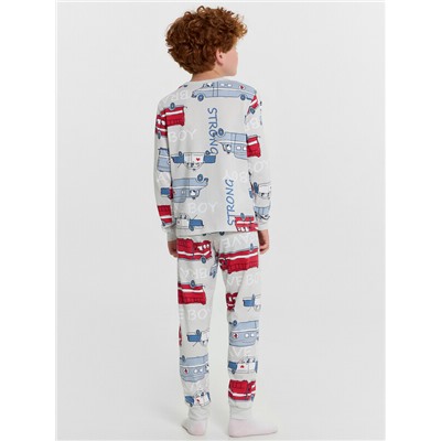 КОМПЛЕКТ ДЛЯ МАЛЬЧИКОВ (ДЖЕМПЕР, БРЮКИ) 563311