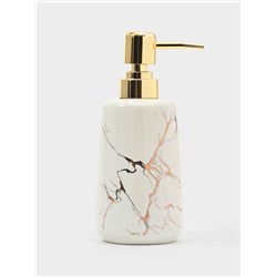 Дозатор для жидкого мыла SAVANNA Lightning, 350 мл, цвет белый