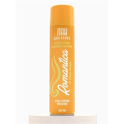 Лак Романтика, очень сильная фиксация, с провитамином B5, 300 мл