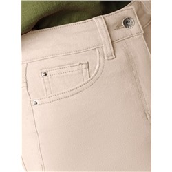 Джинсы из денима с эластаном