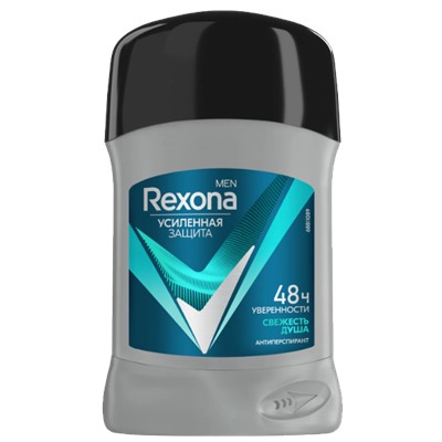 Дезодорант Стик Rexona Men Антиперспирант Свежесть душа 50 мл