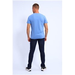 Футболка 019 (Голубой)