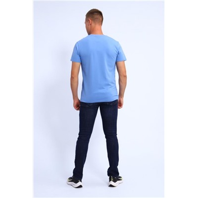 Футболка 019 (Голубой)