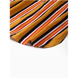 Платье миди женское MINAKU: Enjoy, жёлтое, размер 42