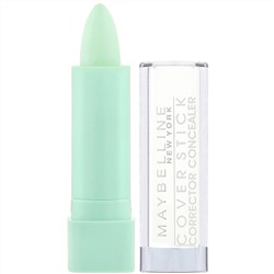 Maybelline, Корректор-стик, зеленый, 4,5 г