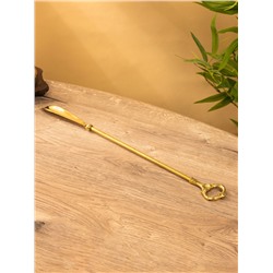 Ложка для обуви «Царская», 51 см, латунь