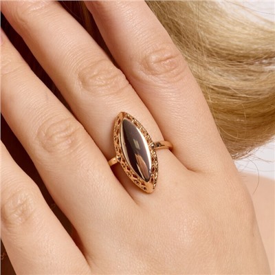 Кольцо 18 р ювелирная бижутерия коллекция "Дубай"покрытие позолота, арт.414.097-18