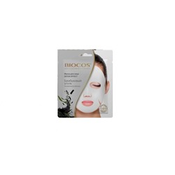 Biocos Тканевая маска для лица с Бамбуковым углем