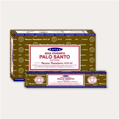 SATYA Ароматические палочки Palo Santo 15г.*12уп
