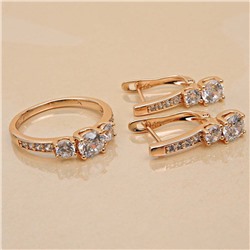 XUPING Кольцо/Серьги с английским замком арт. 58 0755 (id 289757)