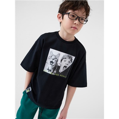 Фуфайка трикотажная для мальчиков (футболка)