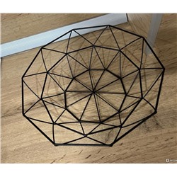 Фруктовница, Ваза для фруктов геометрия 26х26х9см