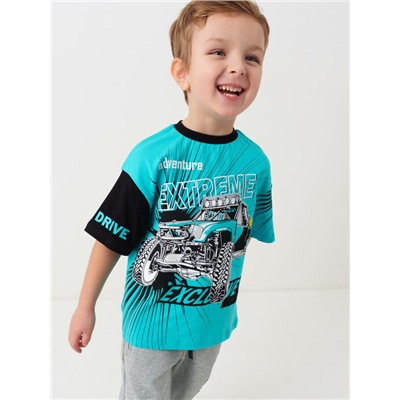 Фуфайка трикотажная для мальчиков (футболка)