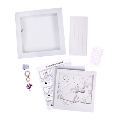 УЦЕНКА Набор для творчества Многослойный ночник