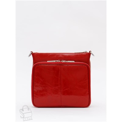 Сумка женская кожаная 923TH red Polina&Eiterou