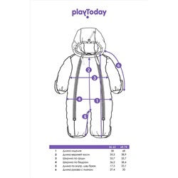 Комбинезон PLAYTODAY, 1054954
