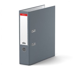 Папка-регистратор 70 мм "Гранит" 43520 серый с карманом ErichKrause