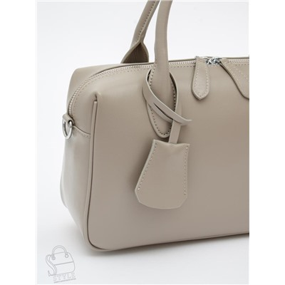 Сумка женская кожаная 9901VG l.gray Vitelli Grassi