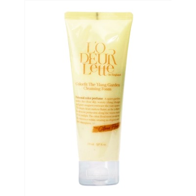 LODEURLETTE Очищающая пенка для лица с витаминными капсулами / In England Colorfit The Ylang Garden Foam, 150 мл