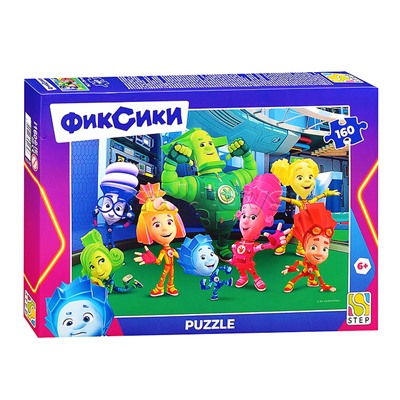 Пазлы 160 "Фиксики. Новый сезон" (Аэроплан)